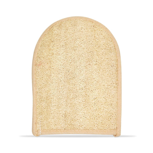 Egyptian natural loofah glove with cotton