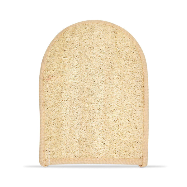 Egyptian natural loofah glove with cotton